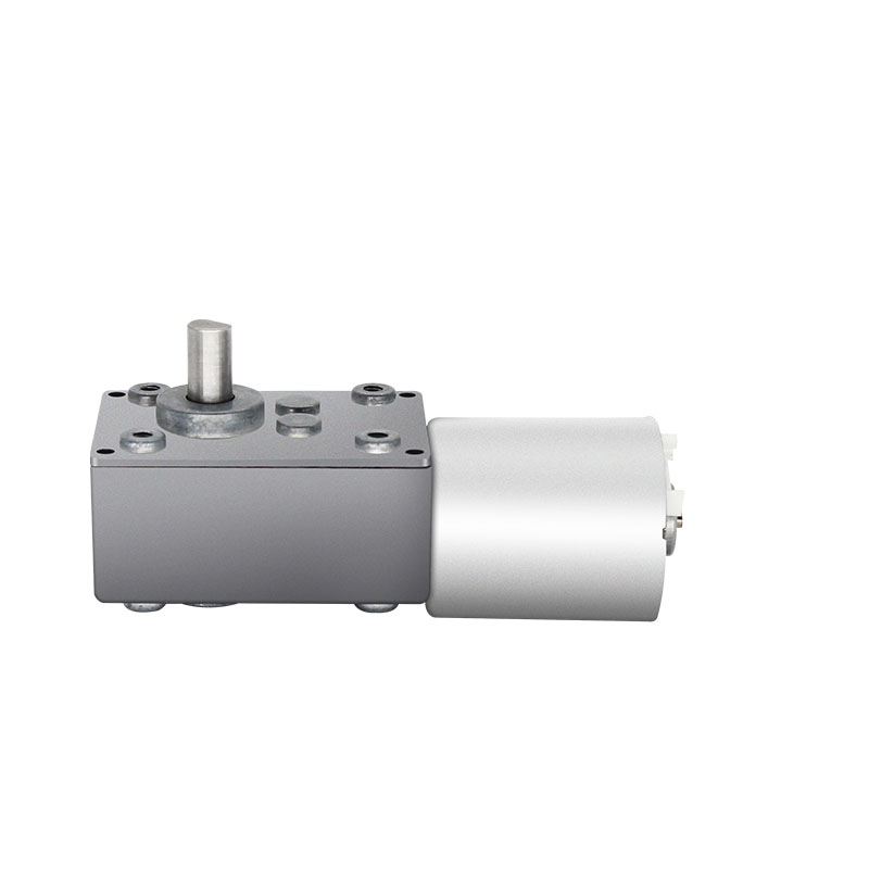 Mini 90-stopinjski 32 mm gred 24 V motor polžastega menjalnika